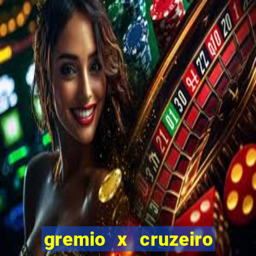 gremio x cruzeiro ao vivo hd